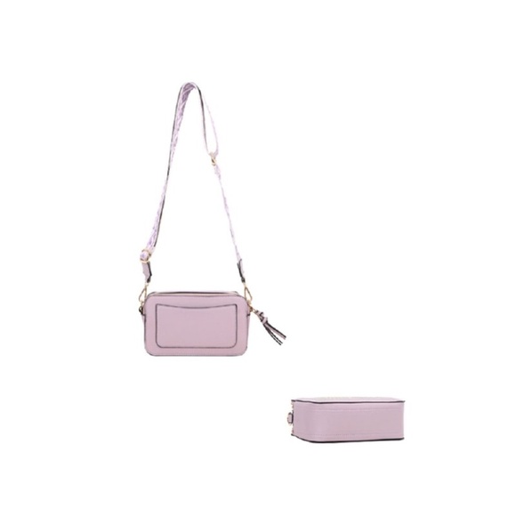 Fashion Faux Leather "The SnapShot" Messenger Bag + Wallet Set - Picture 4 of 8